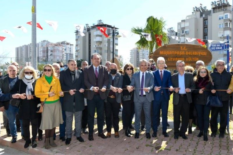 LİTVANYA KÜLTÜR PARKI TÖRENLE AÇILDI