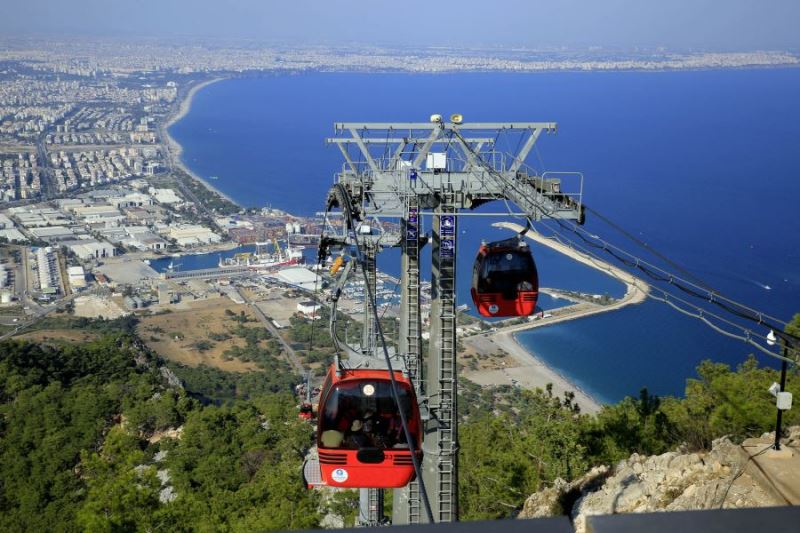 TÜNEKTEPE TELEFERİK YARIN HİZMETE AÇILIYOR