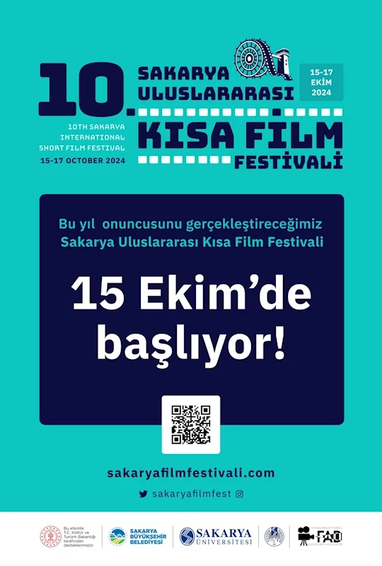 10. Sakarya Uluslararası Kısa Film Festivali başlıyor