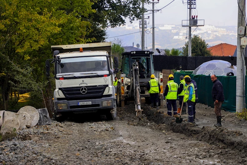 Hacımercan ve Uzunkum’a bin 200 metrelik yeni atıksu hattı