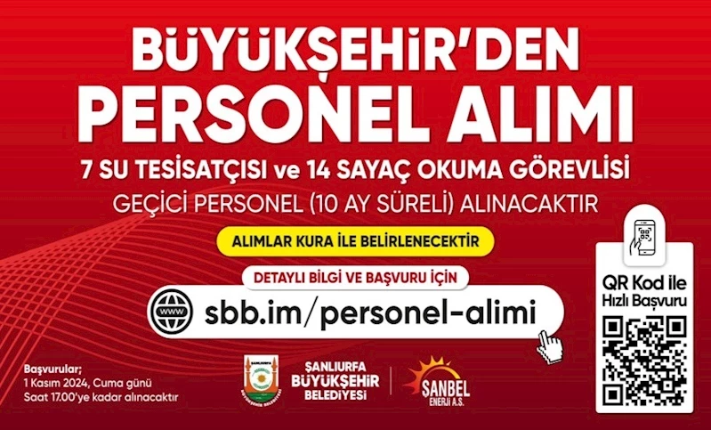 10 Ay Süreli ( Geçici ) Personel Alımı İle İlgili Duyuru