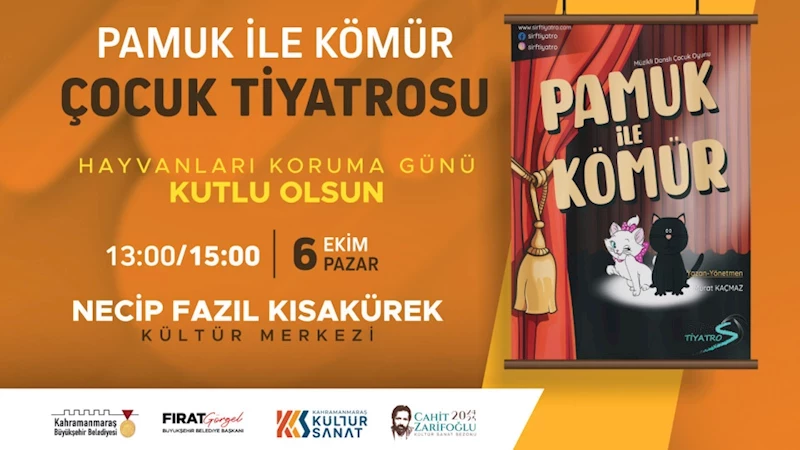 Pamuk ile Kömür, Çocuklar İçin Sahne Alacak