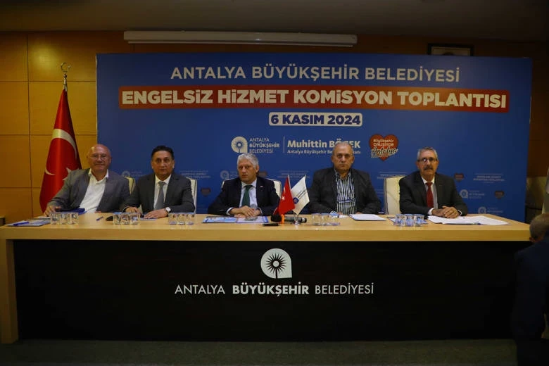 Büyükşehir Engelsiz Hizmet Komisyonu toplandı