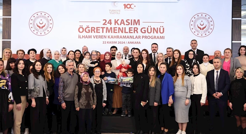 Aile ve Sosyal Hizmetler Bakanımız Göktaş, şehit ve gazi yakını öğretmenlerle buluştu