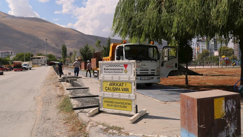 Büyükşehir, Elbistan’daki Millet Bahçesini Yeniliyor