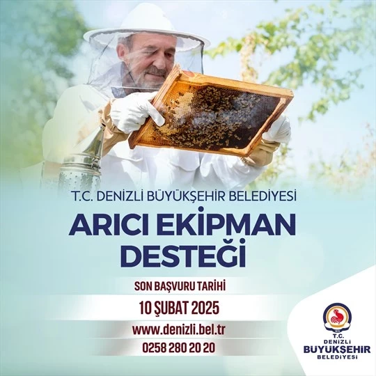 Arıcılara ekipman desteği başvuru süresi uzatıldı