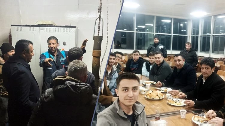 BAŞKANIMIZ, KYK ERKEK ÖĞRENCİ YURDUNU ZİYARET EDEREK ÖĞRENCİLERİMİZLE SAHUR YAPTI